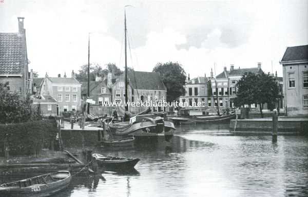 Zuid-Holland, 1925, Middelharnis, Naar Middelharnis en Sommelsdijk. De haven van Middelharnis