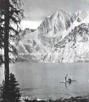 Amerika, 1925, Onbekend, Holy Cross National Forest. Snowmass Lake, Colorado