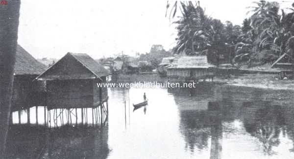 Indonesi, 1925, Onbekend, Het Meer van Limbotto op Celebes. Terug naar huis .