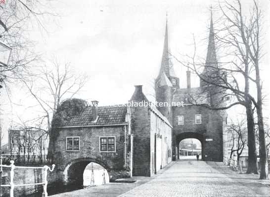 Zuid-Holland, 1926, Delft, De binnenzijde der Oostpoort