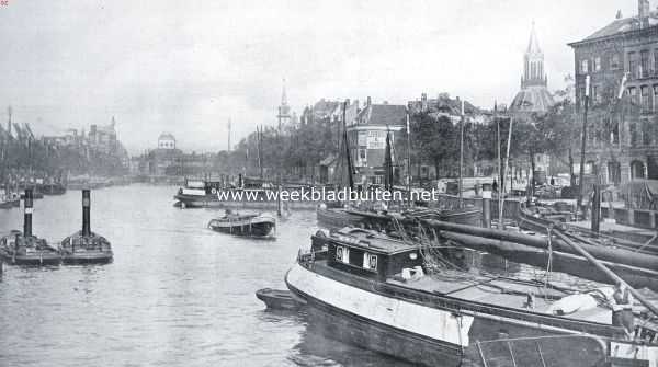 Zuid-Holland, 1926, Rotterdam, Rotterdam. De Leuvehaven