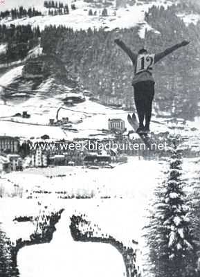 Zwitserland, 1926, Onbekend, Wintersport in hooge regionen. Ski-sprong