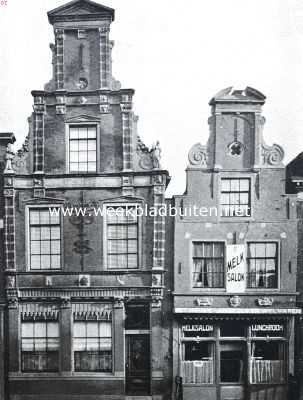 Noord-Holland, 1926, Alkmaar, Huizen aan de Mient te Alkmaar, aangekocht door de Vereeniging Hendrick de Keyser