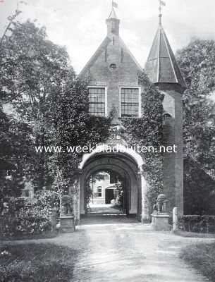 Friesland, 1926, Ijsbrechtum, De poort van Epema-state te Ijsbrechtum