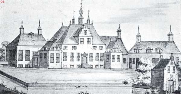 Epema State in 1723. Naar een teekening van J. Stellingwerf in het Friesch Museum