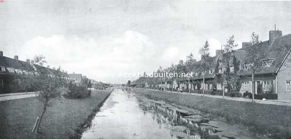 Zuid-Holland, 1926, Rotterdam, De Lange Geer in het tuindorp Vreewijk te Rotterdam