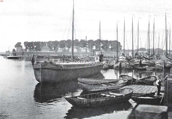 Groningen, 1926, Delfzijl, De haven te Delfzijl