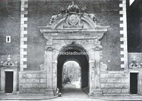 Overijssel, 1926, Kampen, De poort van den Nieuwen Toren te Kampen