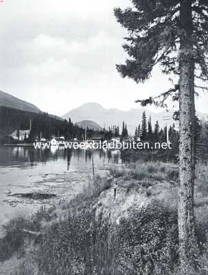 Canada, 1926, Onbekend, De Bow-Rivier in het Canadeesche Banff National Park