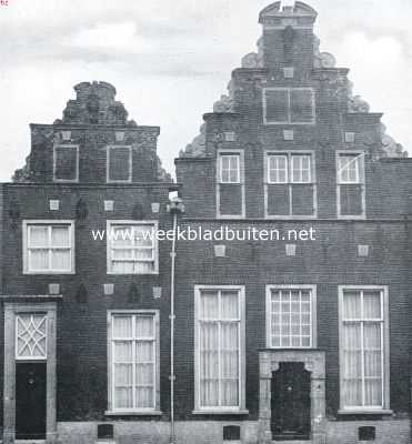 Gelderland, 1926, Doesburg, Gevels aan de Koepoortstraat te Doesburg