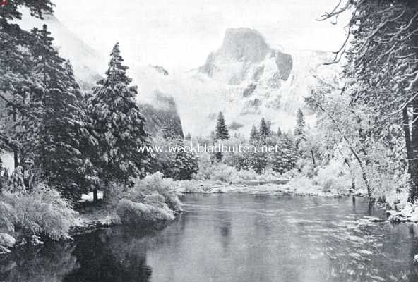 Amerika, 1926, Onbekend, Wintergezicht in het Yosemite National Park