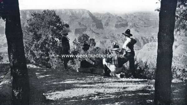 Amerika, 1926, Onbekend, Gezicht op den Grand Canyon in het National Park van Arizona