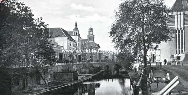 Utrecht, 1926, Utrecht, Utrecht. De Oude Gracht nabij de Vierbrug