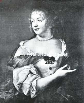Portret van Madame de Sevign op middelbaren leeftijd