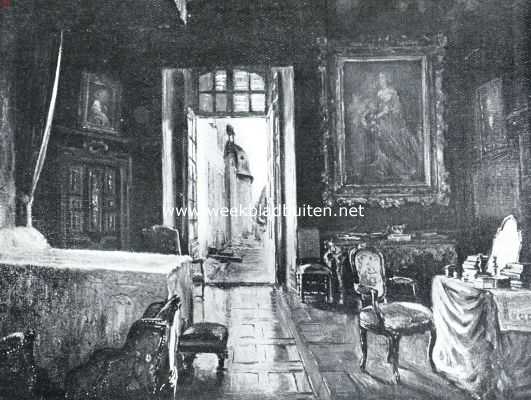 Frankrijk, 1926, Onbekend, Kamer van Madame de Sevign op haar landgoed 