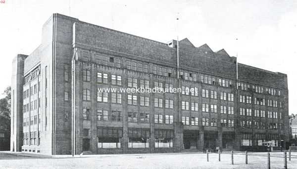 Utrecht, 1926, Utrecht, Utrecht. Het Jaarbeursgebouw op het Vreeburg