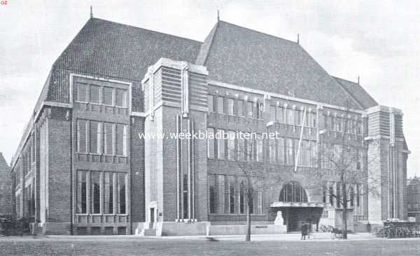 Utrecht, 1926, Utrecht, Utrecht. Voorgevel van het Hoofdpostkantoor