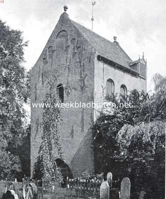 De toren bij de Ned. Herv. Kerk te Zuidbroek