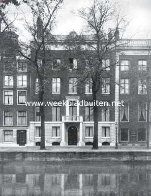 Noord-Holland, 1926, Amsterdam, Het huis Heerengracht 502, aangeboden door den heer C.J.K. van Aalst aan de gemeente Amsterdam als ambtswoning van haar burgemeester