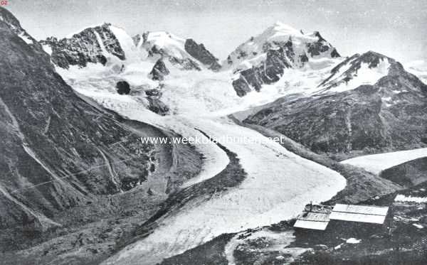 Piz Bernina en Roseggletscher