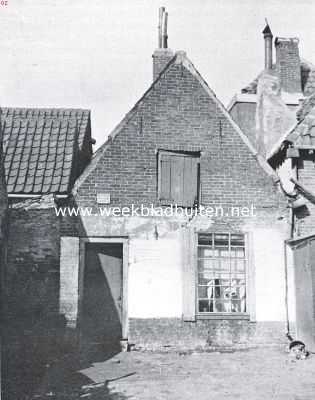 Overijssel, 1926, Kampen, Huisje in de Schokkersbuurt te Kampen