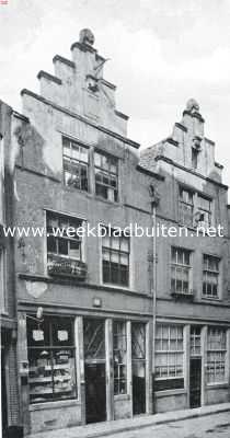 Noord-Holland, 1926, Amsterdam, Huizen aan het Kattegat te Amsterdam. Aangekocht door de Vereeniging 