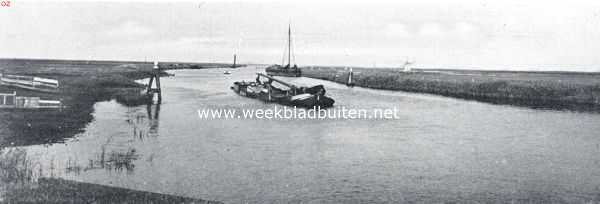 Friesland, 1926, Onbekend, In Friesland's Zuidwesthoek.  Bij het meer De Fluessen