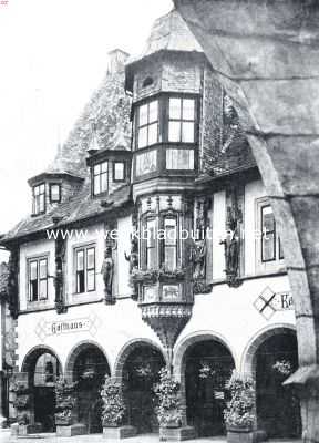 Duitsland, 1926, Goslar, Goslar. Het voorm. Gildehuis Kaiserworth