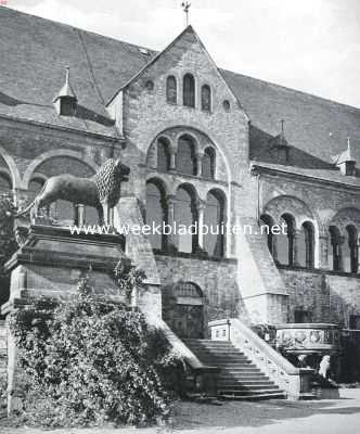 Duitsland, 1926, Goslar, Goslar. Ingang van het Kaiserhaus