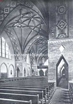 Zuid-Holland, 1926, Den Haag, Haagsche Kerken. In de St. Gerardus Majellakerk