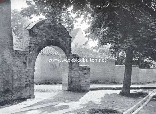 Zweden, 1926, Visby, Oud poortje te Wisby