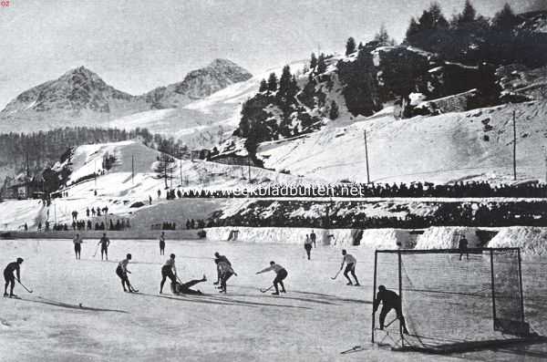 Zwitserland, 1926, St. Moritz, Bandy te St. Moritz