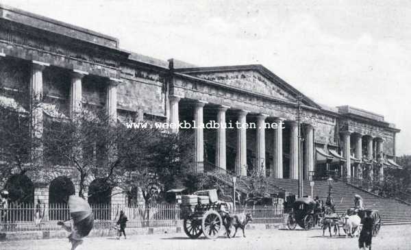 India, 1927, Mumbai, Het stadhuis van Bombay