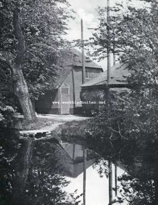 Zuid-Holland, 1927, Rijnsaterwoude, Boerderijtej bij Rijnsaterwoude