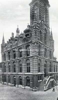 Noord-Brabant, 1927, Heusden, Heusden. Het Stadhuis te Heusden