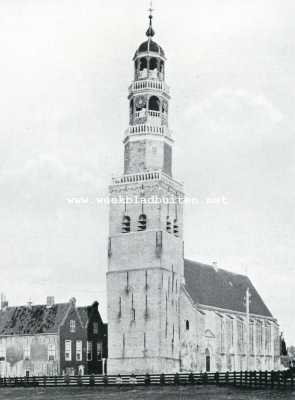 Friesland, 1927, Hindeloopen, De kerktoren van Hindeloopen