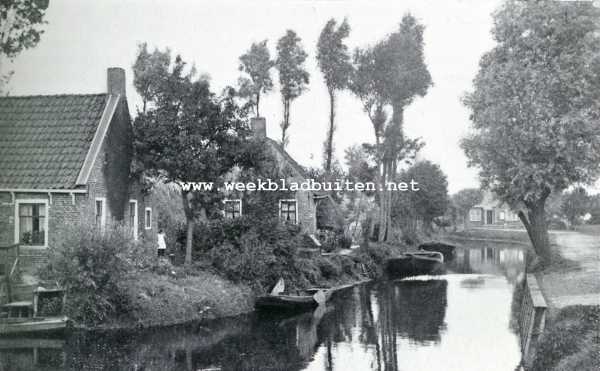 Friesland, 1927, Veenwouden, De Friesche Wouden. Het haventje van Veenwouden