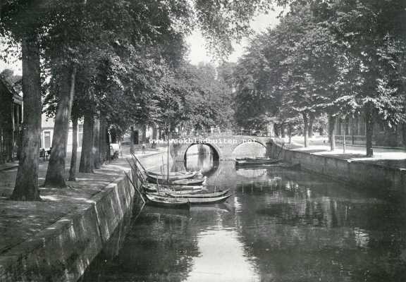 Overijssel, 1927, Kampen, De Oorgatsluis te Kampen. De Burgel bij het Oorgat te Kampen