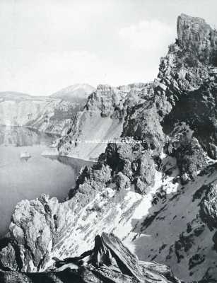 Amerika, 1927, Onbekend, De Mount Scott in het Crater Lake National Park