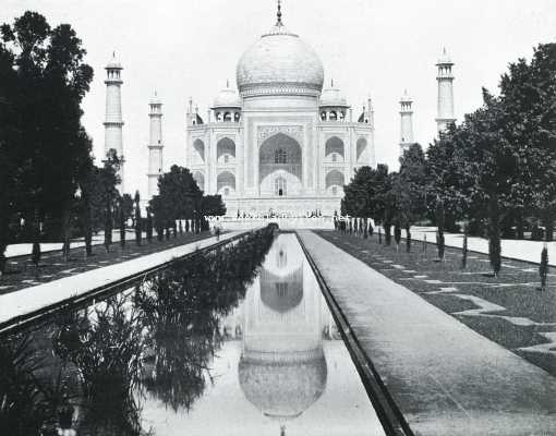 De oude tuinen der Groot-Mogols. Tuinaanleg bij den Taj Majal te Agra