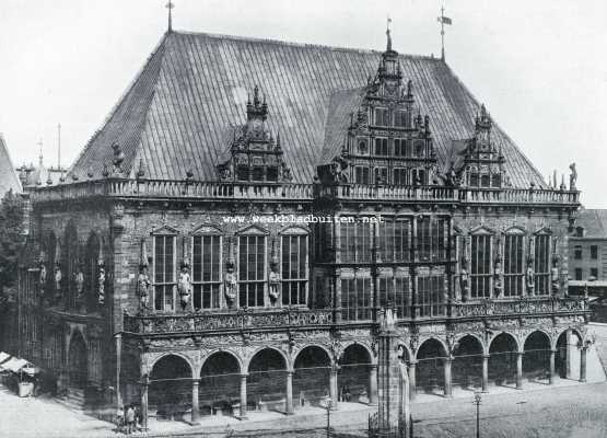 Duitsland, 1927, Bremen, Het Bremer Raadhuis