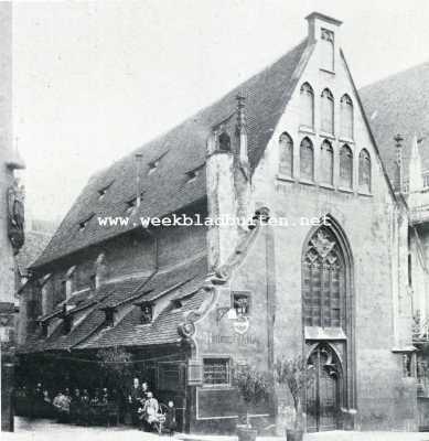 Duitsland, 1927, Neurenberg, De St. Mauritskapel met het Bratwurst-Glcklein te Neurenberg