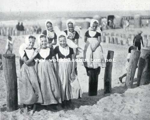 Zeeland, 1927, Domburg, Op Domburg's strand