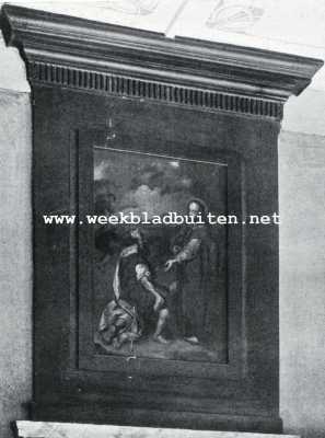 Utrecht, 1927, Utrecht, De Stichting Everard Zoudenbalch te Utrecht. Bovenstuk van een deur in het v.m. Burgerweeshuis te Utrecht