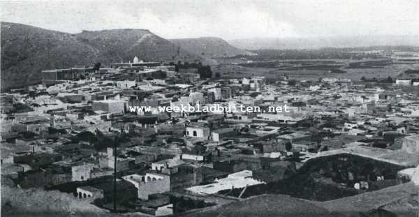 Algerije, 1927, Ghardaa, Naar de M'Zab. Ghardaa. De benedenstad