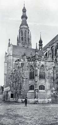Noord-Brabant, 1927, Breda, De Groote Kerk te Breda, gezien van het Zuidoosten