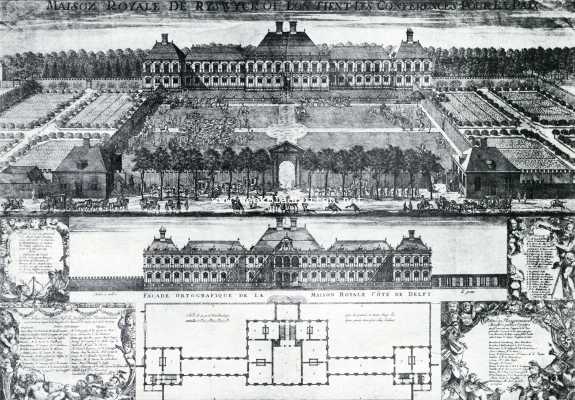 Zuid-Holland, 1927, Rijswijk, De ontwikkelingsgeschiedenis van het Hollandsche landhuis. Het Huis te Nieuwburg bij Rijswijk