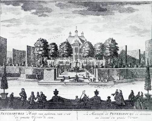 De ontwikkelingsgeschiedenis van het Hollandsche landhuis. De lustplaats Petersburg aan de Vecht