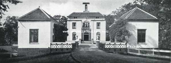 Utrecht, 1927, Breukelen, De ontwikkelingsgeschiedenis van het Hollandsche landhuis. Huize Gunterstein te Breukelen