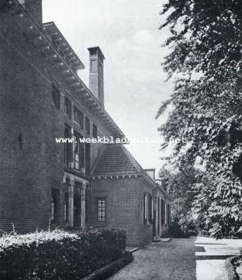 Noord-Holland, 1927, Bussum, De ontwikkelingsgeschiedenis van het Hollandsche landhuis. Zijvleugel van het huis van Jan Veth te Bussum